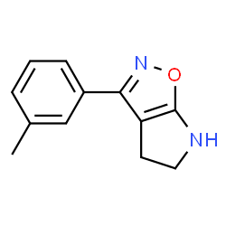 4H-Pyrrolo[3,2-d]isoxazole,5,6-dihydro-3-(3-methylphenyl)-(9CI)结构式