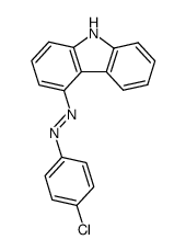 4-(4-chloro-phenylazo)-carbazole Structure