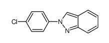 2-(4-chlorophenyl)indazole结构式