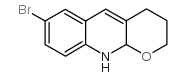7-溴-3,4-二氢-2H-吡喃并[2,3-b]喹啉结构式