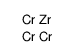 chromium,zirconium(5:1) Structure
