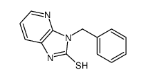 3-benzyl-1H-imidazo[4,5-b]pyridine-2-thione Structure