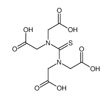 2-[bis(carboxymethyl)carbamothioyl-(carboxymethyl)amino]acetic acid结构式