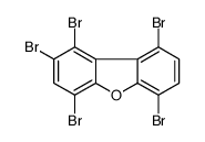 1,2,4,6,9-pentabromodibenzofuran结构式