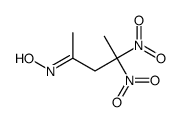 N-(4,4-dinitropentan-2-ylidene)hydroxylamine结构式