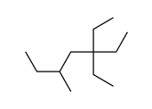 3,3-diethyl-5-methylheptane结构式
