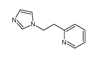 2-(2-imidazol-1-ylethyl)pyridine Structure