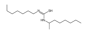 1-heptyl-3-octan-2-ylthiourea Structure
