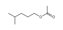 4-methyl-1-pentyl acetate Structure