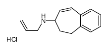 N-prop-2-enyl-8,9-dihydro-7H-benzo[7]annulen-7-amine,hydrochloride结构式