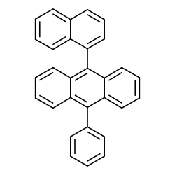 9-NAPHTHALEN-1-YL-10-PHENYL-ANTHRACENE structure