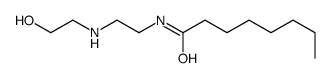 N-[2-[(2-hydroxyethyl)amino]ethyl]octanamide结构式