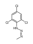 2,4,6-trichloro-N-(methyldiazenyl)aniline结构式