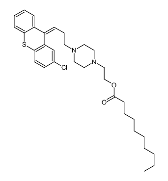 Zuclopenthixol decanoate Structure