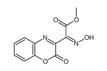 Methyl-α-oximino-2-oxo-2H-1.4-benzoxazin-3-acetat Structure