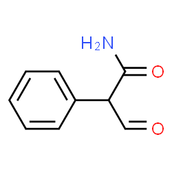 Benzeneacetamide,-alpha--formyl- structure