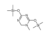 trimethyl-[(1-methyl-6-trimethylsilyloxy-2H-1,3,5-triazin-4-yl)oxy]silane Structure