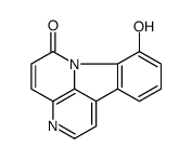 8-Hydroxy-6H-indolo(3,2,1-de)(1,5)naphthyridin-6-one结构式