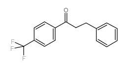 3-PHENYL-4'-TRIFLUOROMETHYLPROPIOPHENONE structure