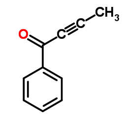 1-苯基丁-2-炔-1-酮结构式
