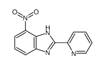 4-nitro-2-pyridin-2-yl-1H-benzimidazole结构式