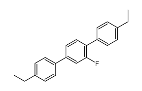 1,4-bis(4-ethylphenyl)-2-fluorobenzene Structure