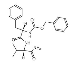 Z-L-Phe-L-Val-NH2 Structure