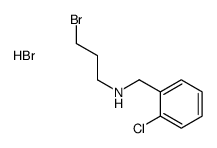 3-bromo-N-[(2-chlorophenyl)methyl]propan-1-amine,hydrobromide Structure