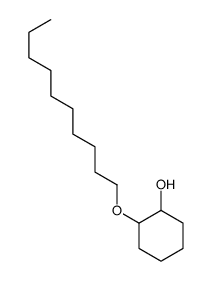 2-(decyloxy)cyclohexan-1-ol结构式