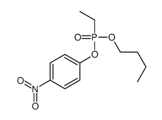 1-(butoxy-ethyl-phosphoryl)oxy-4-nitro-benzene结构式