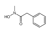 N-methylphenylacetohydroxamic acid Structure