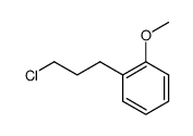 1-(3-chloropropyl)-2-methoxybenzene Structure