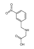 (3-Nitro-benzylamino)-acetic acid Structure
