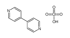 perchloric acid,4-pyridin-4-ylpyridine结构式