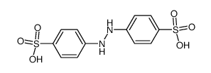 4,4'-hydrazo-bis-benzenesulfonic acid Structure