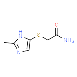 Acetamide,2-[(2-methyl-1H-imidazol-4-yl)thio]- (9CI) picture