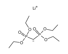 tetraethyl methylenebisphosphonate lithium salt结构式