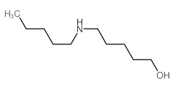 5-(pentylamino)pentan-1-ol structure