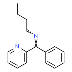 N-[Phenyl(2-pyridinyl)methylene]-1-butanamine结构式