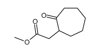 methyl 2-(2-oxocycloheptyl)acetate结构式