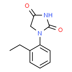 2,4-Imidazolidinedione,1-(2-ethylphenyl)-(9CI)结构式