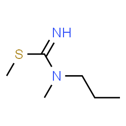 Carbamimidothioic acid, N-methyl-N-propyl-, methyl ester (9CI)结构式