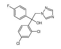 alpha-(2,4-Dichlorophenyl)-alpha-(4-fluorophenyl)-1H-1,2,4-triazole-1-ethanol picture