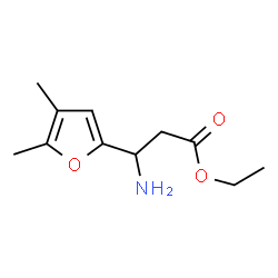 2-Furanpropanoicacid,bta-amino-4,5-dimethyl-,ethylester(9CI) Structure