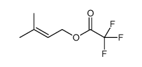 3-methylbut-2-enyl 2,2,2-trifluoroacetate Structure