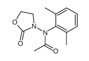 N-(2,6-dimethylphenyl)-N-(2-oxo-1,3-oxazolidin-3-yl)acetamide Structure