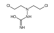 1,1-Bis(2-chloroethyl)semicarbazide结构式