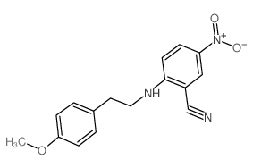 2-{[2-(4-Methoxyphenyl)ethyl]amino}-5-nitrobenzonitrile picture