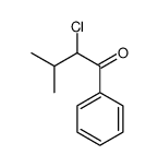 1-Butanone, 2-chloro-3-methyl-1-phenyl- (9CI) structure