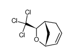 7-trichloromethyl-6-oxabicyclo<3.2.1>oct-3-ene Structure